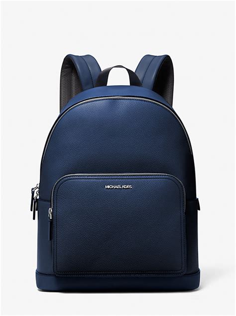 cooper backpack michael kors|cooper pebbled leather commuter backpack.